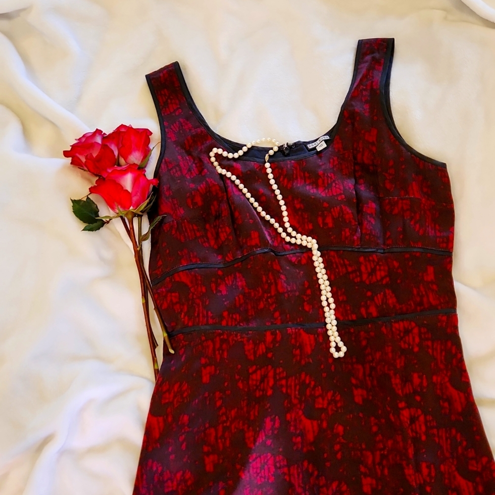 Whimsical silk dress